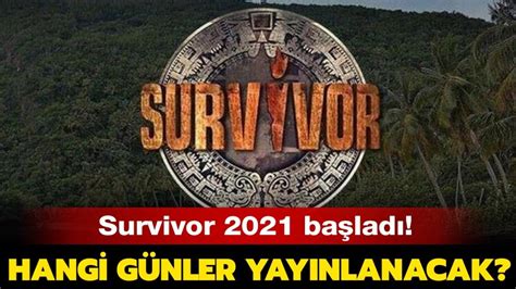 survivor 2021 hangi günler